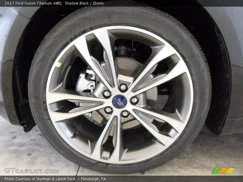 Shadow Black / Ebony 2017 Ford Fusion Titanium AWD