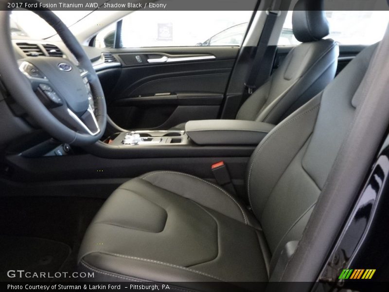 Shadow Black / Ebony 2017 Ford Fusion Titanium AWD