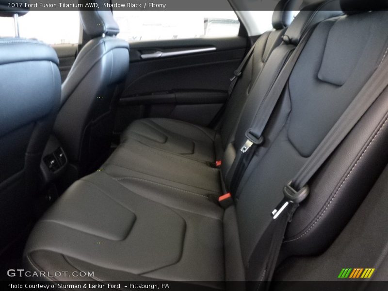Shadow Black / Ebony 2017 Ford Fusion Titanium AWD