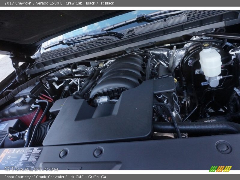 Black / Jet Black 2017 Chevrolet Silverado 1500 LT Crew Cab