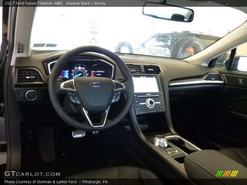 Shadow Black / Ebony 2017 Ford Fusion Titanium AWD