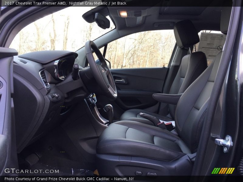  2017 Trax Premier AWD Jet Black Interior