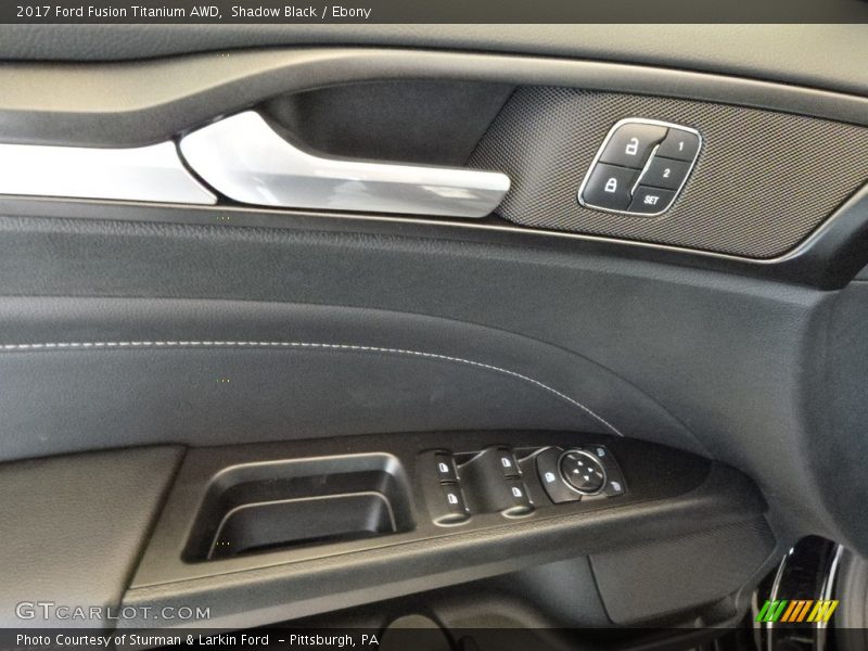 Shadow Black / Ebony 2017 Ford Fusion Titanium AWD