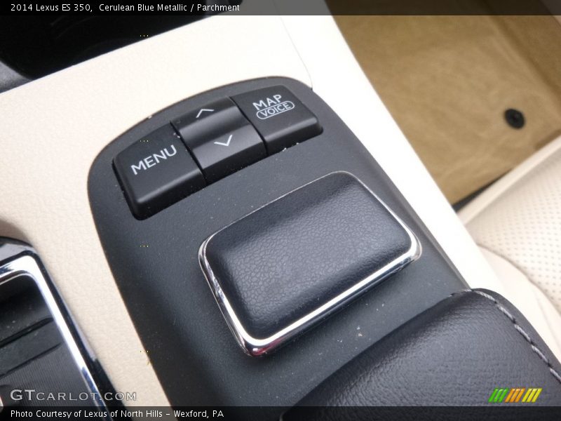 Cerulean Blue Metallic / Parchment 2014 Lexus ES 350