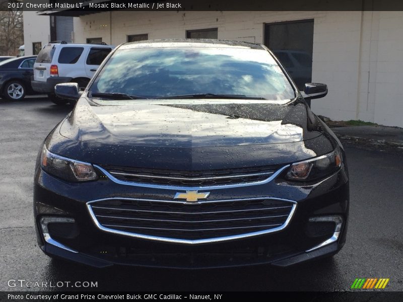 Mosaic Black Metallic / Jet Black 2017 Chevrolet Malibu LT
