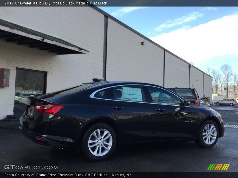 Mosaic Black Metallic / Jet Black 2017 Chevrolet Malibu LT