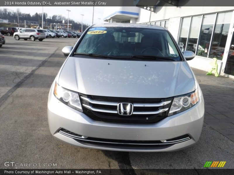 Alabaster Silver Metallic / Gray 2014 Honda Odyssey EX-L