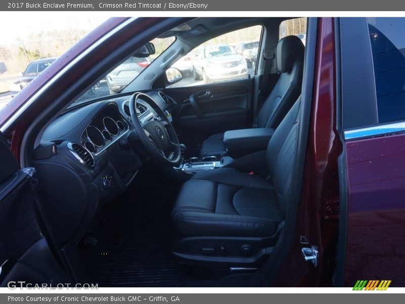 Crimson Red Tintcoat / Ebony/Ebony 2017 Buick Enclave Premium