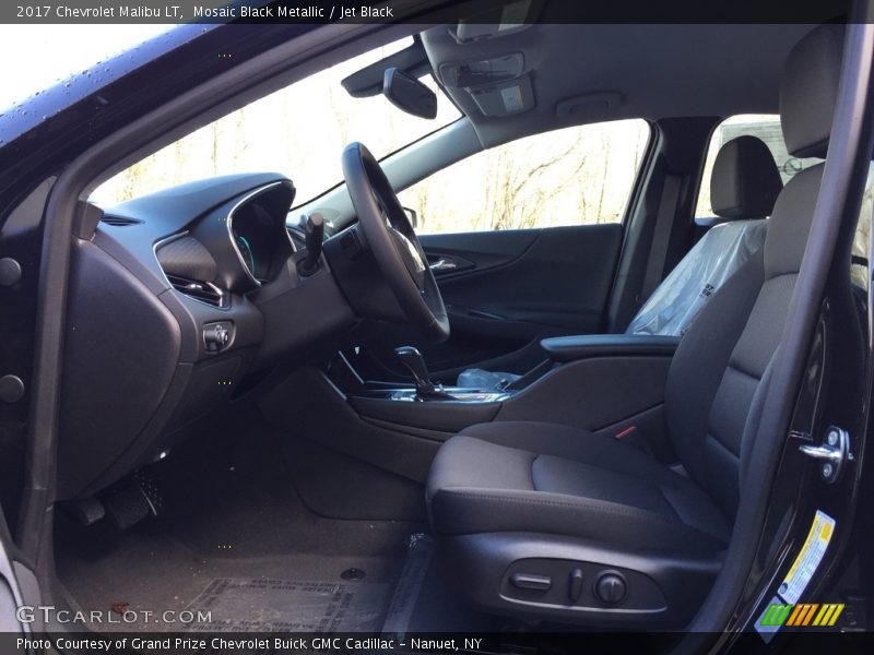 Mosaic Black Metallic / Jet Black 2017 Chevrolet Malibu LT