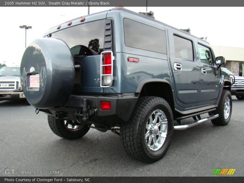 Stealth Gray Metallic / Ebony Black 2005 Hummer H2 SUV