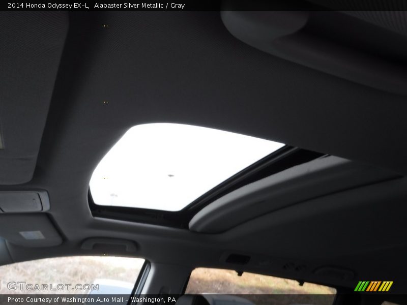 Alabaster Silver Metallic / Gray 2014 Honda Odyssey EX-L