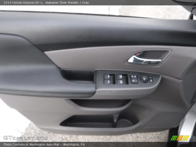 Alabaster Silver Metallic / Gray 2014 Honda Odyssey EX-L