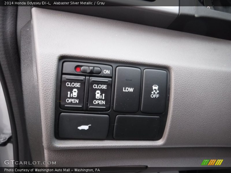 Alabaster Silver Metallic / Gray 2014 Honda Odyssey EX-L