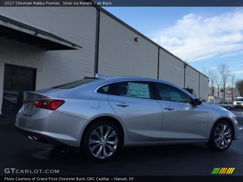 Silver Ice Metallic / Jet Black 2017 Chevrolet Malibu Premier