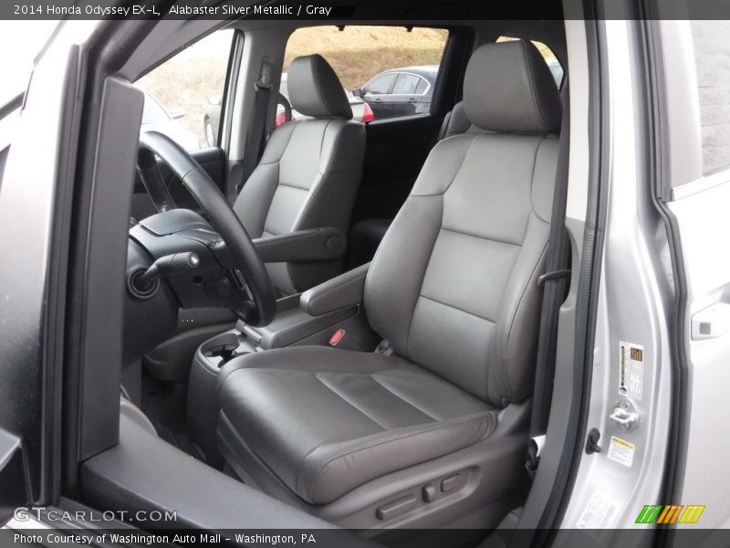 Alabaster Silver Metallic / Gray 2014 Honda Odyssey EX-L