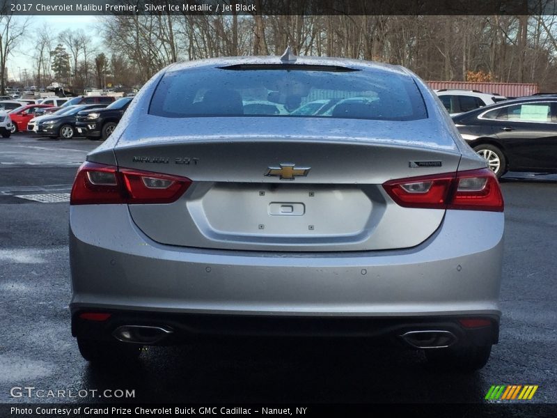 Silver Ice Metallic / Jet Black 2017 Chevrolet Malibu Premier