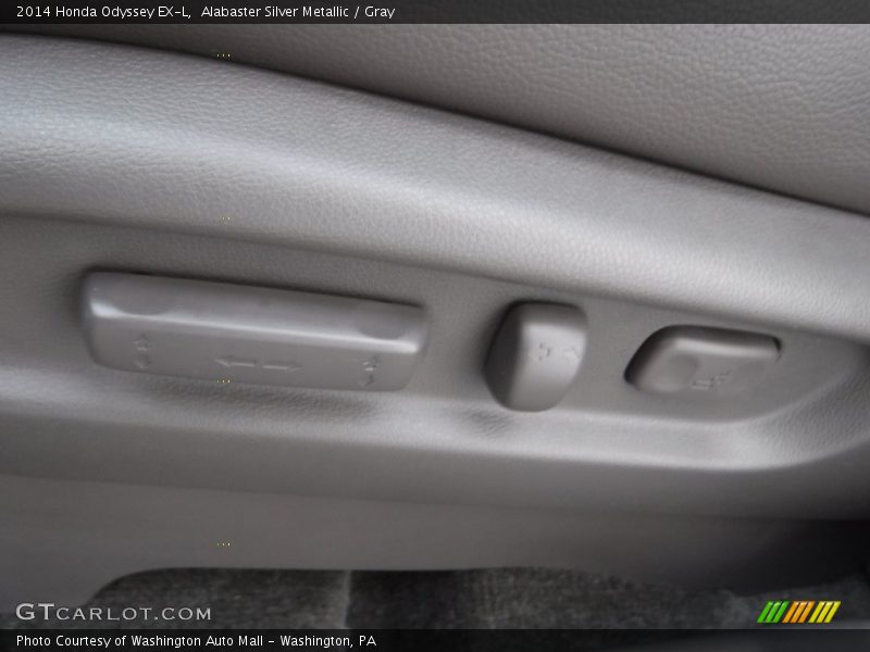Alabaster Silver Metallic / Gray 2014 Honda Odyssey EX-L