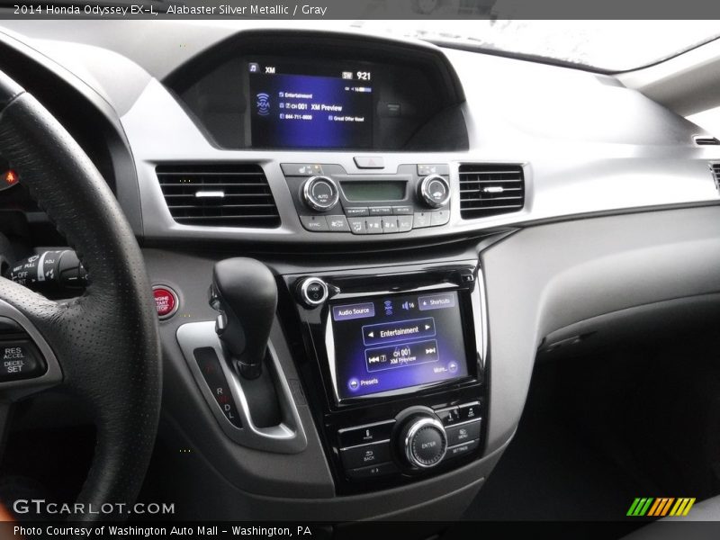 Alabaster Silver Metallic / Gray 2014 Honda Odyssey EX-L