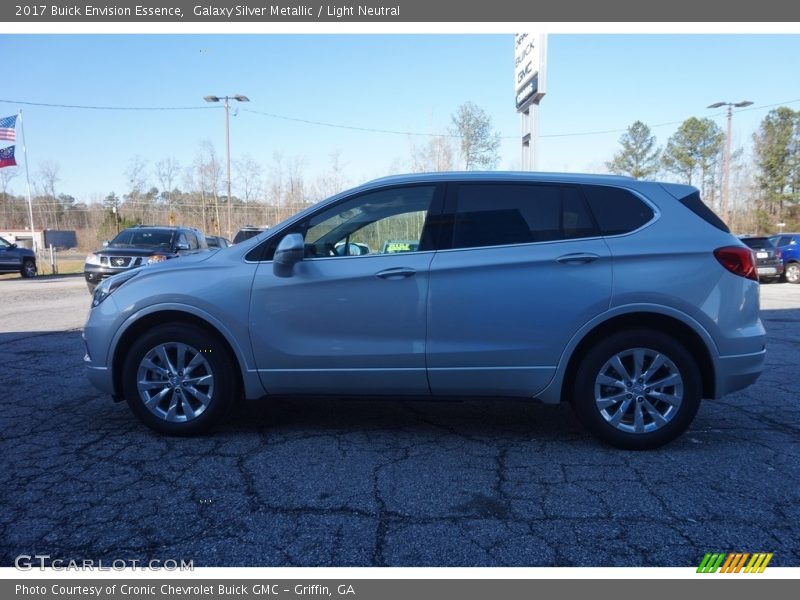 Galaxy Silver Metallic / Light Neutral 2017 Buick Envision Essence