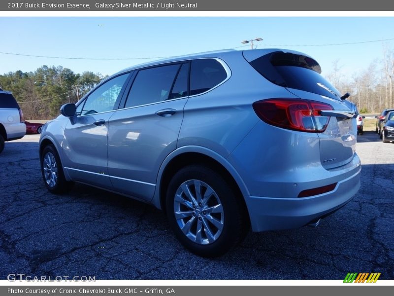 Galaxy Silver Metallic / Light Neutral 2017 Buick Envision Essence