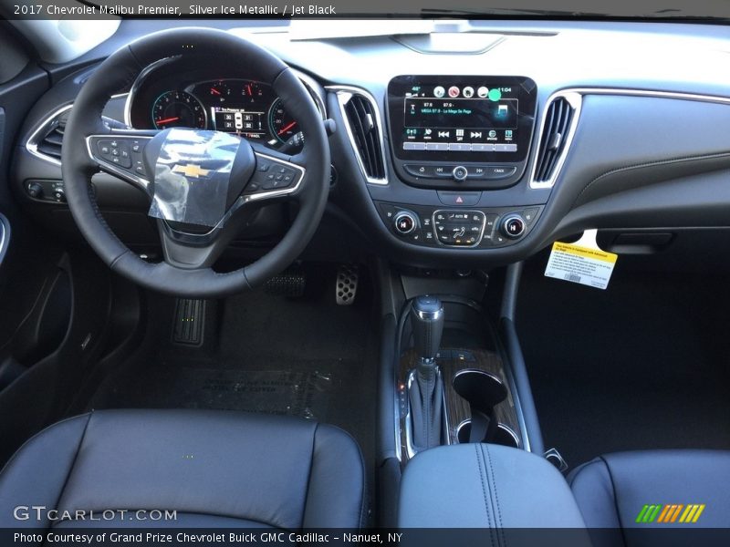 Silver Ice Metallic / Jet Black 2017 Chevrolet Malibu Premier
