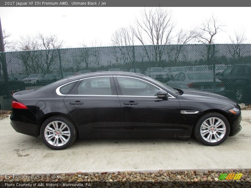 Ultimate Black / Jet 2017 Jaguar XF 35t Premium AWD