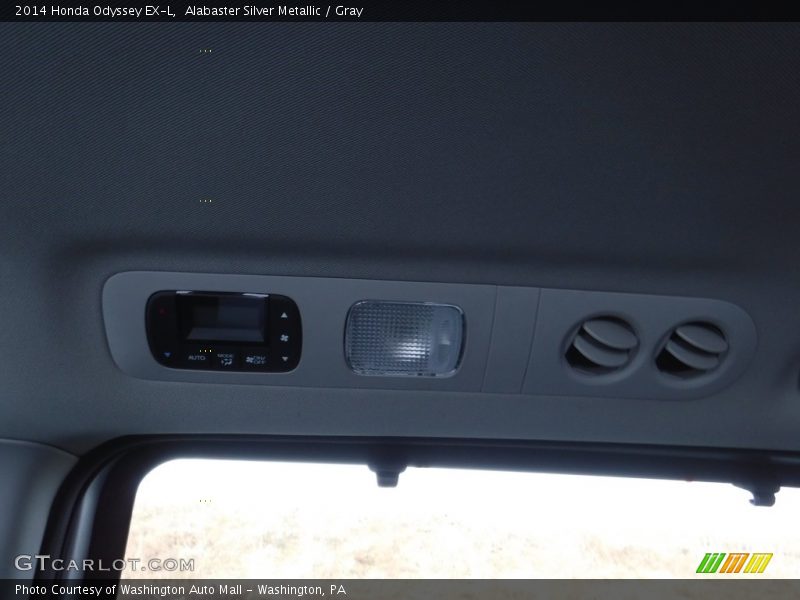 Alabaster Silver Metallic / Gray 2014 Honda Odyssey EX-L