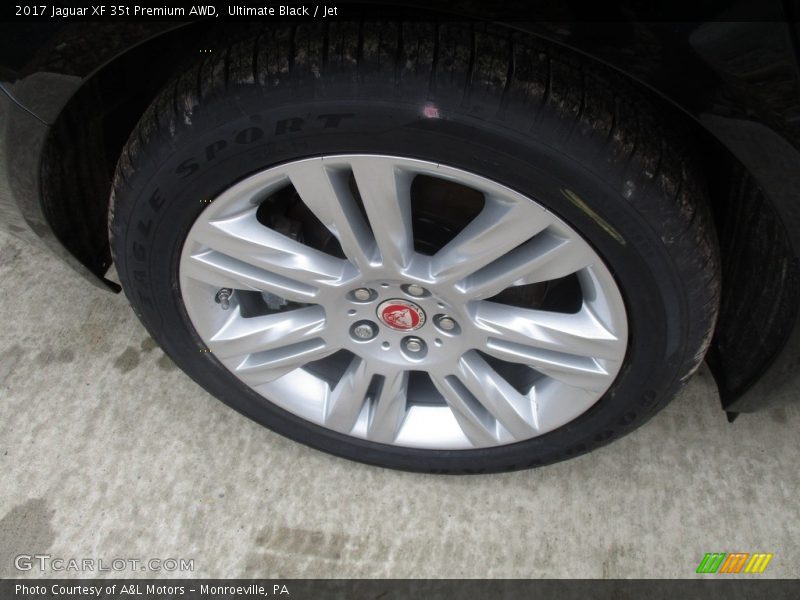 Ultimate Black / Jet 2017 Jaguar XF 35t Premium AWD