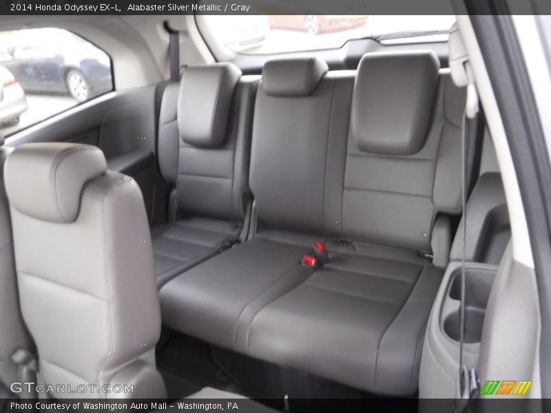 Alabaster Silver Metallic / Gray 2014 Honda Odyssey EX-L