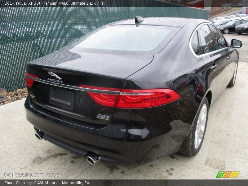 Ultimate Black / Jet 2017 Jaguar XF 35t Premium AWD