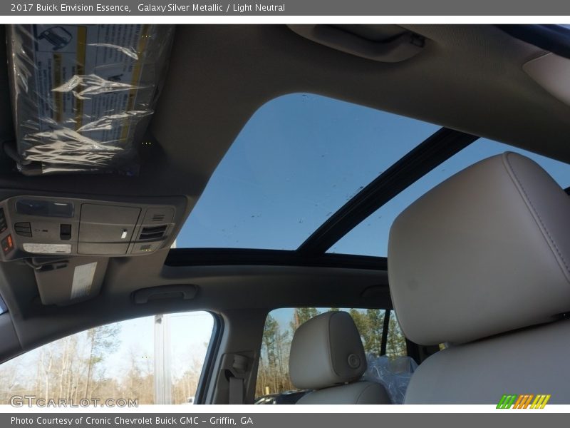 Galaxy Silver Metallic / Light Neutral 2017 Buick Envision Essence