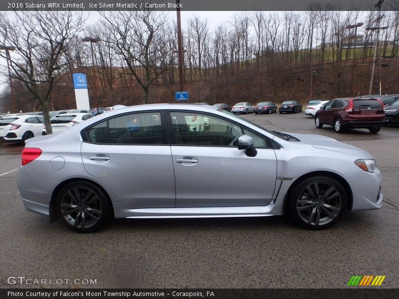 Ice Silver Metallic / Carbon Black 2016 Subaru WRX Limited