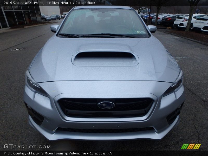 Ice Silver Metallic / Carbon Black 2016 Subaru WRX Limited
