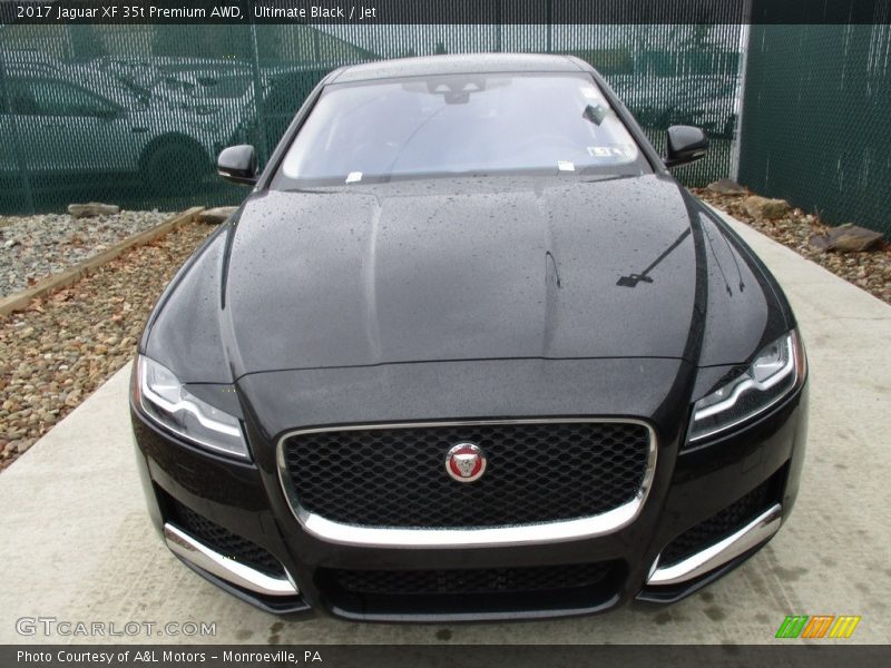Ultimate Black / Jet 2017 Jaguar XF 35t Premium AWD