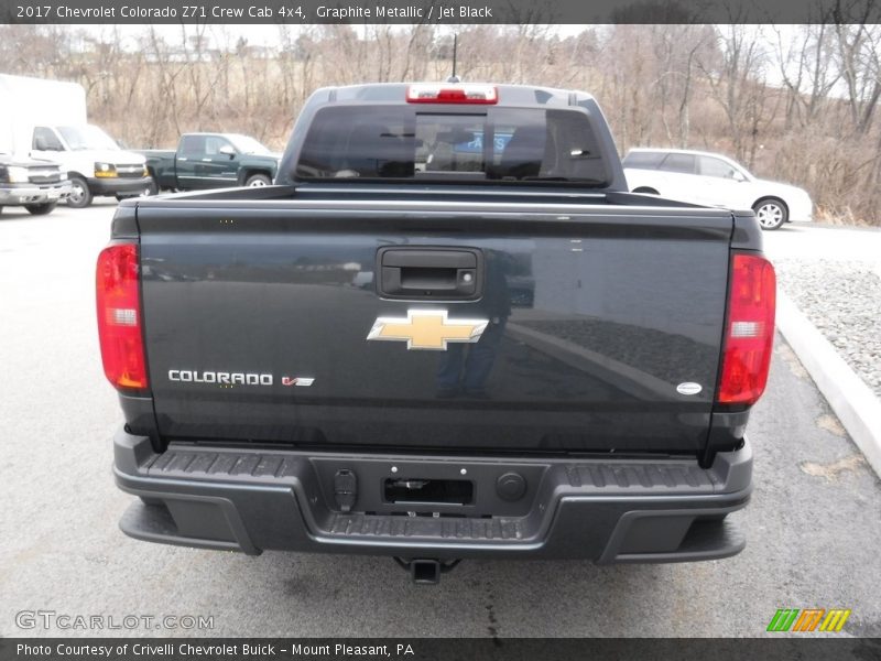 Graphite Metallic / Jet Black 2017 Chevrolet Colorado Z71 Crew Cab 4x4