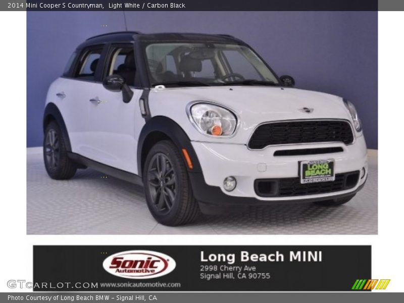 Light White / Carbon Black 2014 Mini Cooper S Countryman