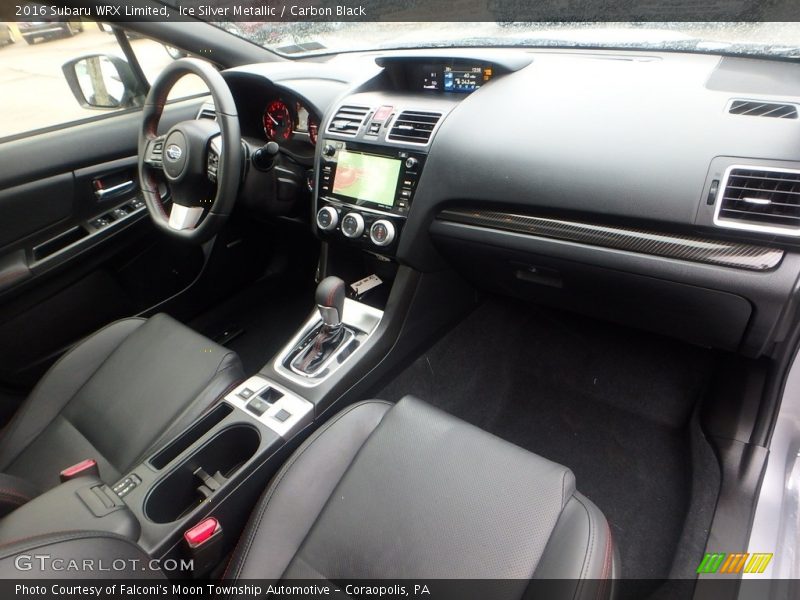 Ice Silver Metallic / Carbon Black 2016 Subaru WRX Limited