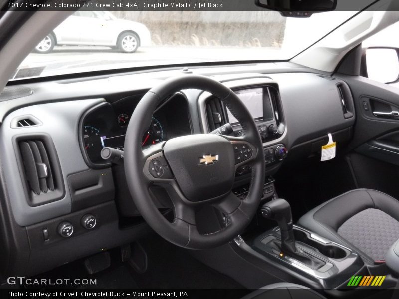 Graphite Metallic / Jet Black 2017 Chevrolet Colorado Z71 Crew Cab 4x4
