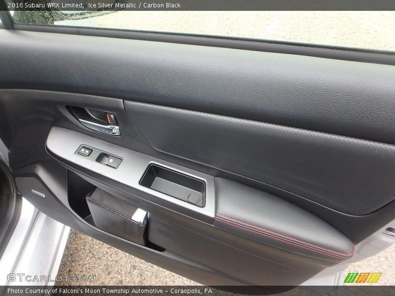 Ice Silver Metallic / Carbon Black 2016 Subaru WRX Limited