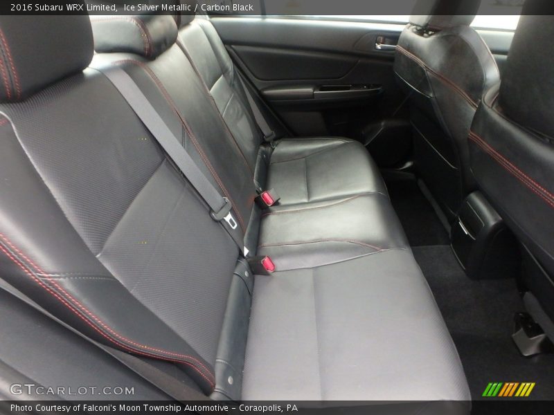 Ice Silver Metallic / Carbon Black 2016 Subaru WRX Limited