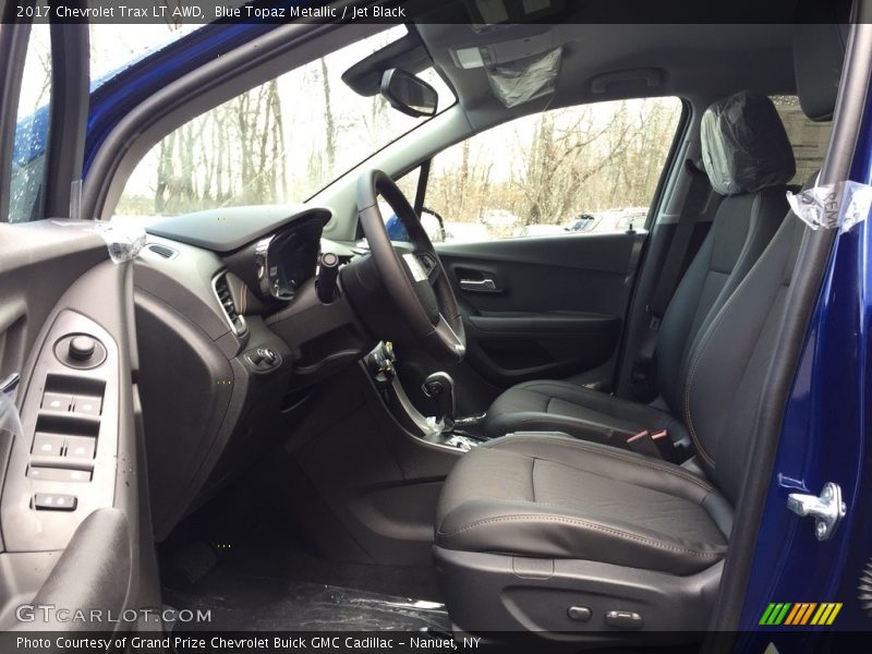 Blue Topaz Metallic / Jet Black 2017 Chevrolet Trax LT AWD