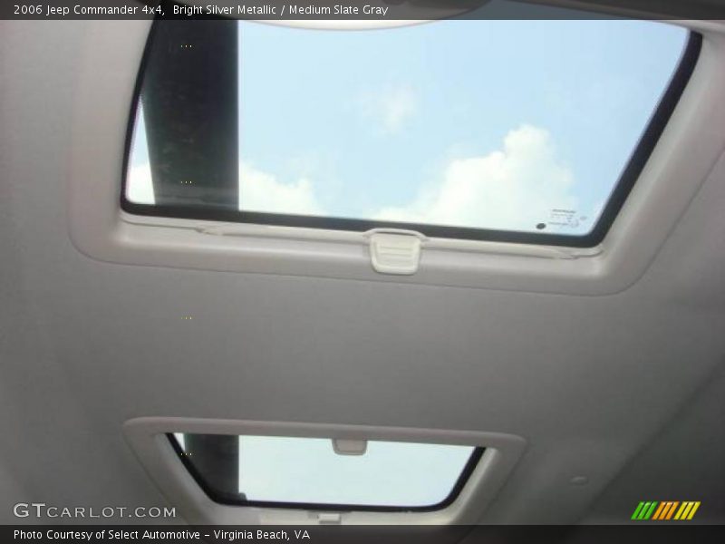 Bright Silver Metallic / Medium Slate Gray 2006 Jeep Commander 4x4