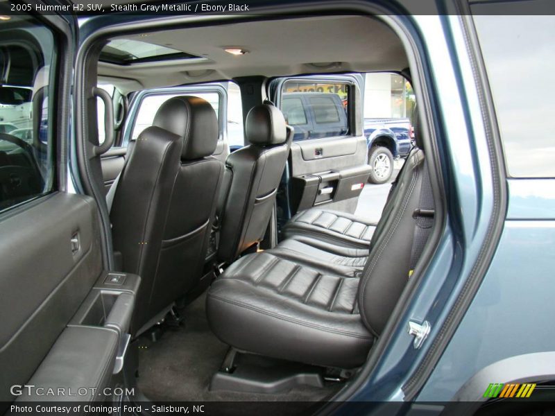 Stealth Gray Metallic / Ebony Black 2005 Hummer H2 SUV