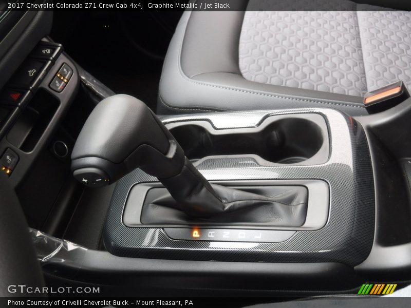 Graphite Metallic / Jet Black 2017 Chevrolet Colorado Z71 Crew Cab 4x4