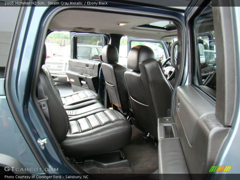 Stealth Gray Metallic / Ebony Black 2005 Hummer H2 SUV