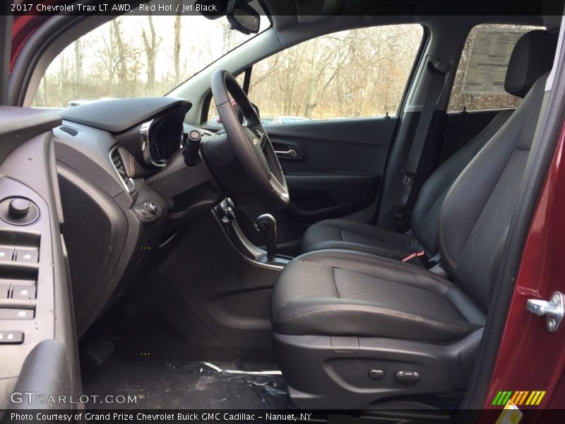 Red Hot / Jet Black 2017 Chevrolet Trax LT AWD