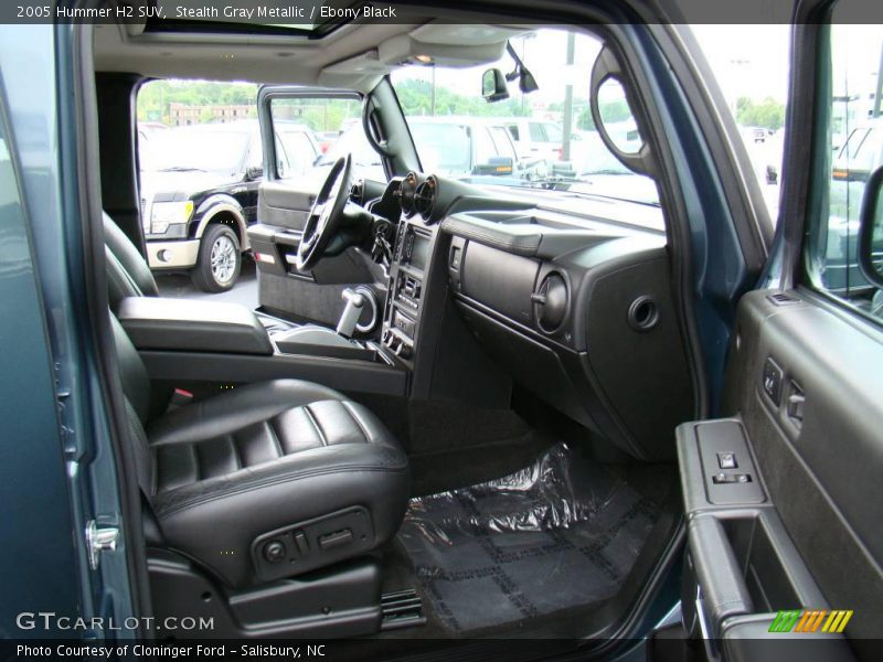 Stealth Gray Metallic / Ebony Black 2005 Hummer H2 SUV