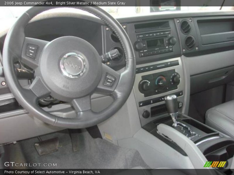Bright Silver Metallic / Medium Slate Gray 2006 Jeep Commander 4x4