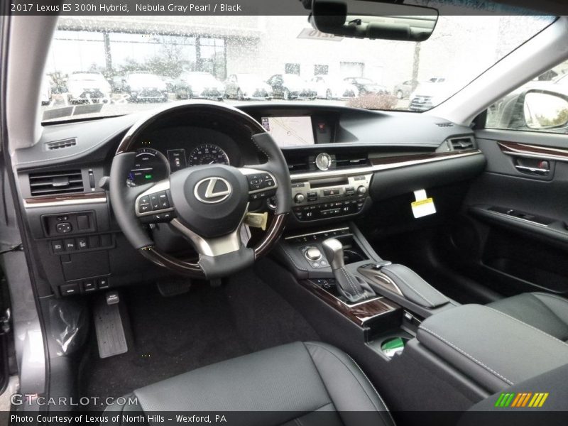  2017 ES 300h Hybrid Black Interior