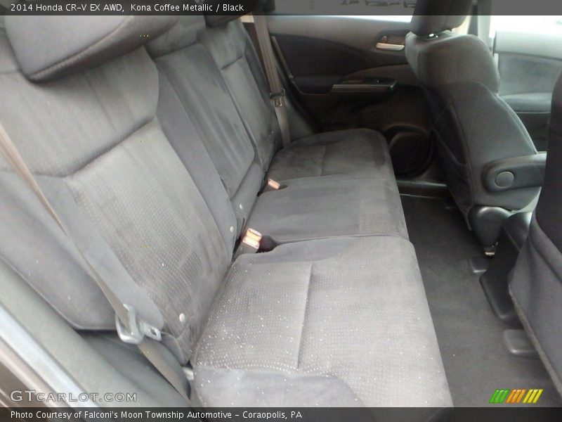 Kona Coffee Metallic / Black 2014 Honda CR-V EX AWD